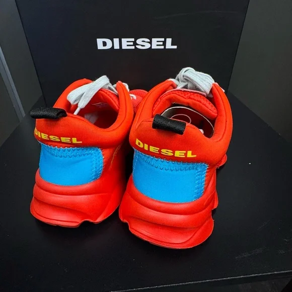Diesel Kids Red Sneakers